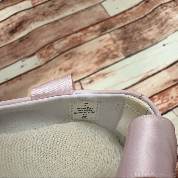 Baby Ribbon Ballet Flats in Light Pink - Picture 4 of 4